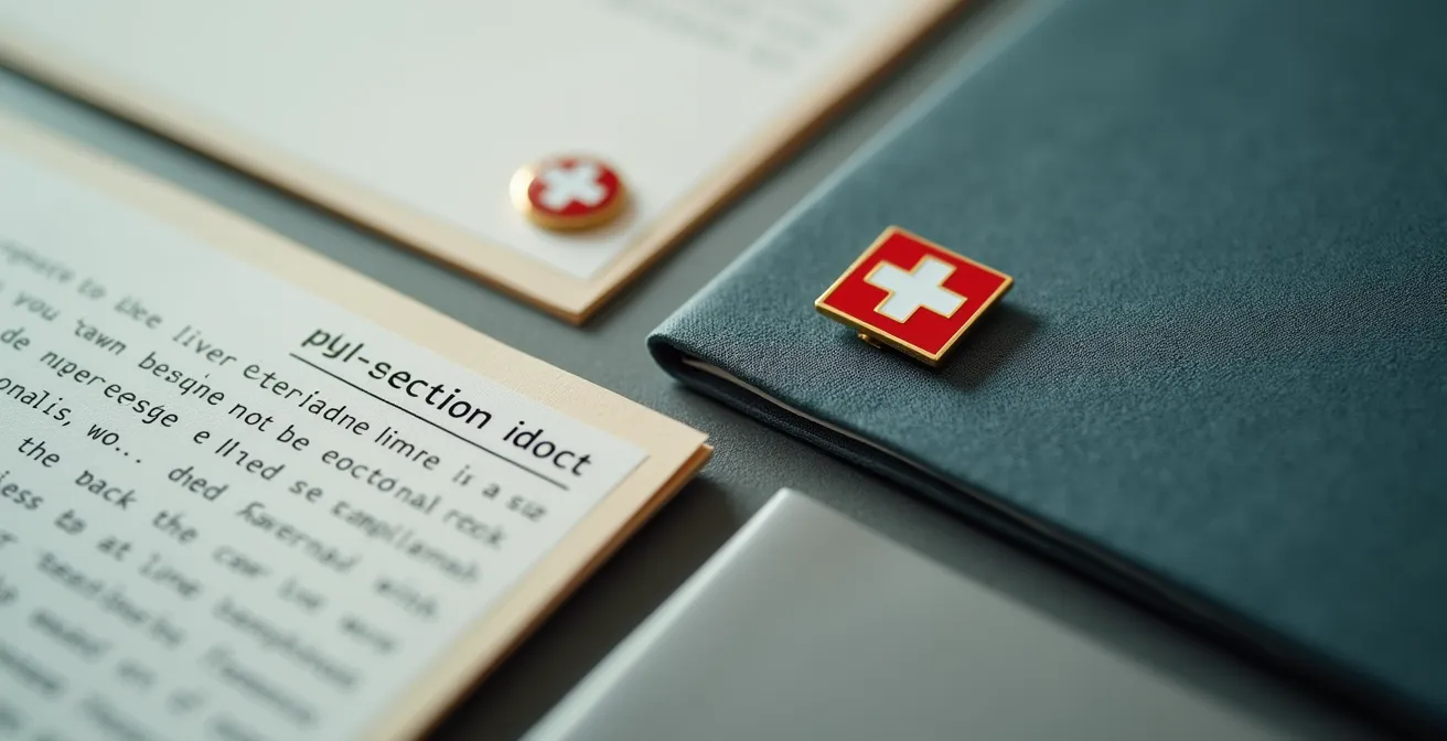 Professionelle Darstellung von CV-Dokumenten für den Schweizer Arbeitsmarkt