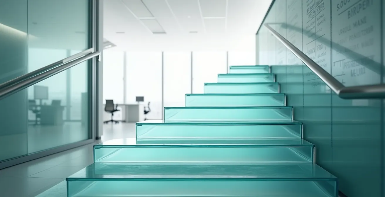 Zeitlicher Ablauf einer Cloud-Migration mit wichtigen Meilensteinen wie Datenschutz-Analyse, Konfiguration, Testphase und finalem Go-Live.