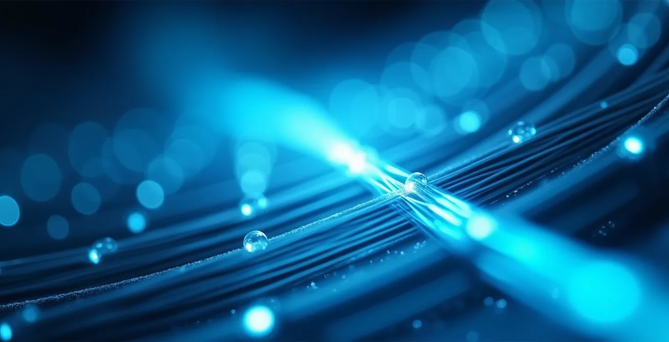 Detailaufnahme eines automatisierten digitalen Workflow-Prozesses