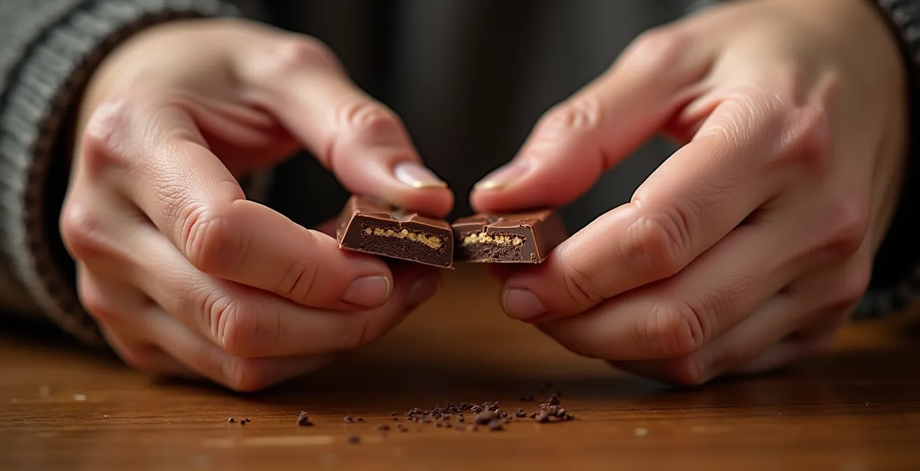 Achtsame Schokoladen-Degustation als Paarübung